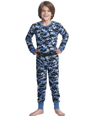 Hanes Boy`s X-Temp Camo Thermal Set
