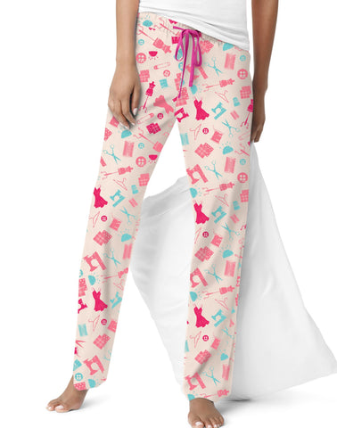 Hanes Women`s Fashionista Print Cotton Pants