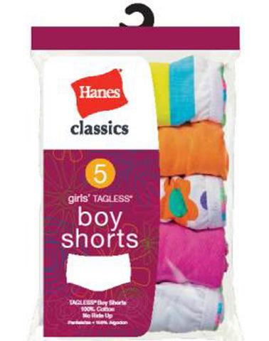Hanes Classics Girls Boy Short