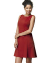 Hanes Signature Women`s Ponte Zoie Dress