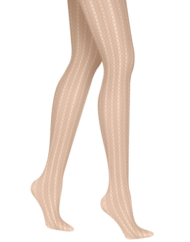 Hanes Women`s Silk Reflections Modern Net Tight