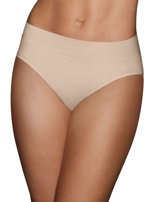 Bali Women`s Comfort Revolution Modern Hi-Cut Panty