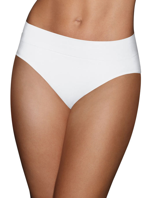 Bali Women`s Comfort Revolution Modern Hi-Cut Panty