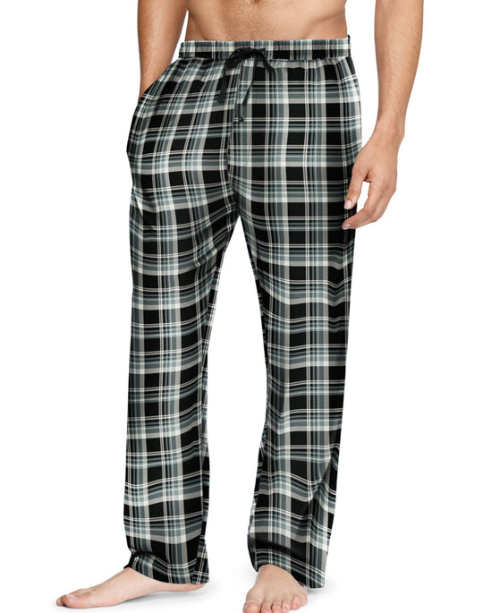 Hanes Men`s Flannel Pants with Comfort Flex Waistband