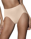 Bali Women`s Tummy Toning Cool Comfort Cottony Hi-Cut 2-Pack