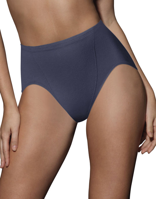 Bali Women`s Tummy Toning Cool Comfort Cottony Hi-Cut 2-Pack