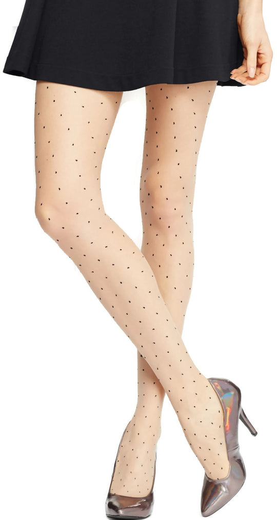 Hanes Silk Reflections Women`s Diamond Dot Control Top Tight