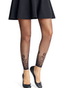 Hanes Women`s Novelty Border Footless Net Tight