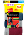 Hanes Men`s TAGLESS® Boxer Briefs with Comfort Flex Waistband