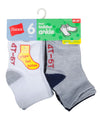 Hanes Infant Boys 6-Pack Ankle Socks