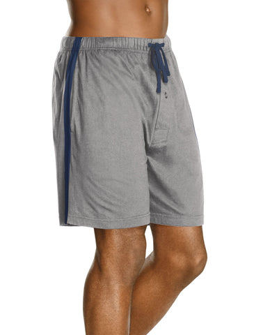 Hanes Men’s Logo Waistband 2-Pack Striped Shorts