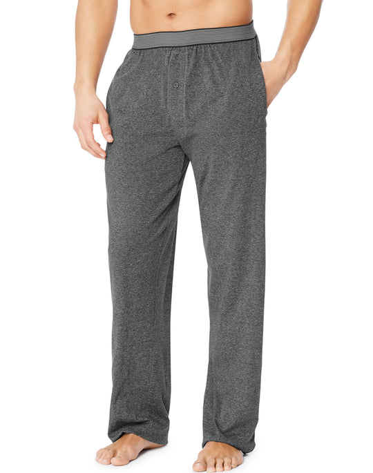 Hanes X-Temp Men`s Jersey Pant with Comfort Flex Waistband