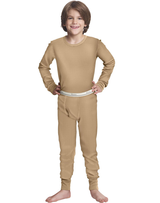 Hanes X-Temp Boys` Thermal Set