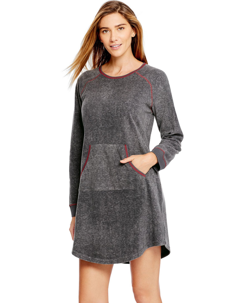 Hanes Womens Ultimate Micro Fleece Night Dress