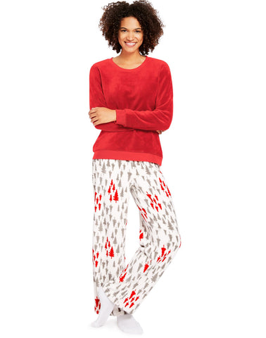 Hanes Womens Ultimate Plush Lounge Set