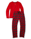 Hanes Womens Ultimate Henley Flannel Sleep Set
