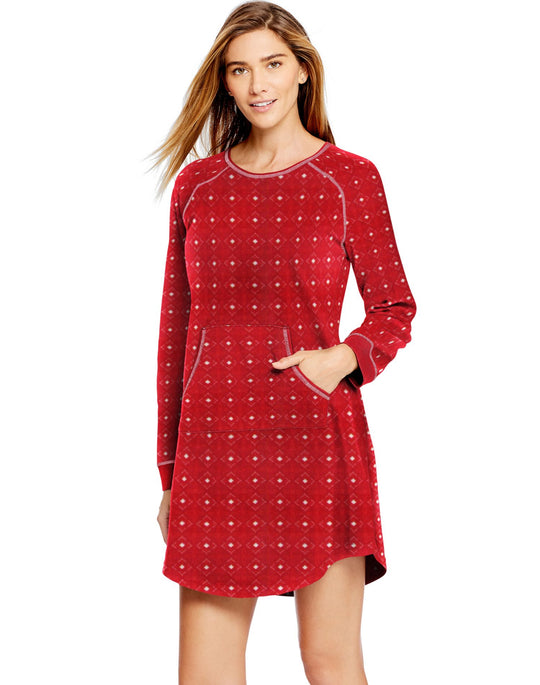 Hanes Womens Ultimate Micro Fleece Night Dress