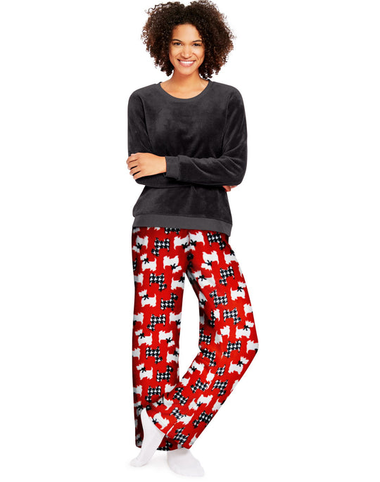 Hanes Womens Ultimate Plush Lounge Set