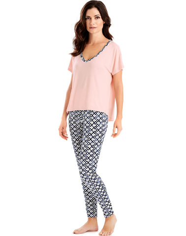 Maidenform Womens Dolman Top & Leggings Lounge Set