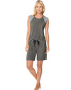 Hanes Womens Ultimate Raglan Tank/Shorts Sleep Set