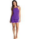 Maidenform Womens Lace Tank/Shorts Sleep Set