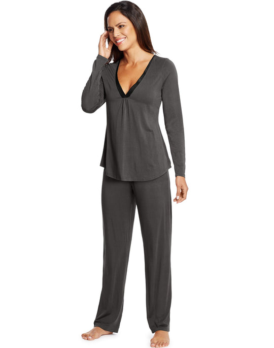 Maidenform Womens V-Neck PJ Set