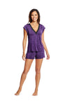 Maidenform Womens V-Neck Shorts PJ Set