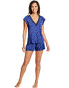 Maidenform Womens V-Neck Shorts PJ Set