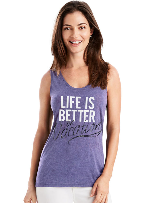 Hanes Women`s Graphic Voop Tank