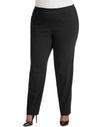Just My Size Womens Super Stretch Tummy Control Pull-On Slim Pants, Average Length