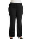 Just My Size Womens Super Stretch Tummy Control Back Seam Bootcut Pants, Tall Length