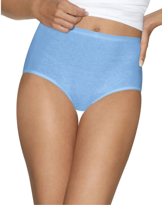 Hanes Womens Ultimate Comfort Cotton 5-Pack Briefs