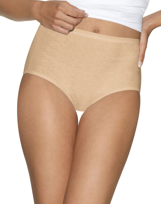 Hanes Womens Ultimate Comfort Cotton 5-Pack Briefs