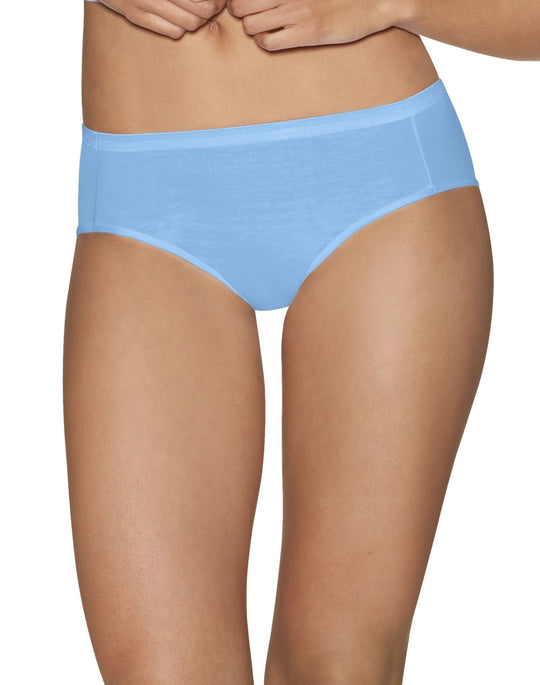 Hanes Womens Ultimate Comfort Cotton 5-Pack Hipsters