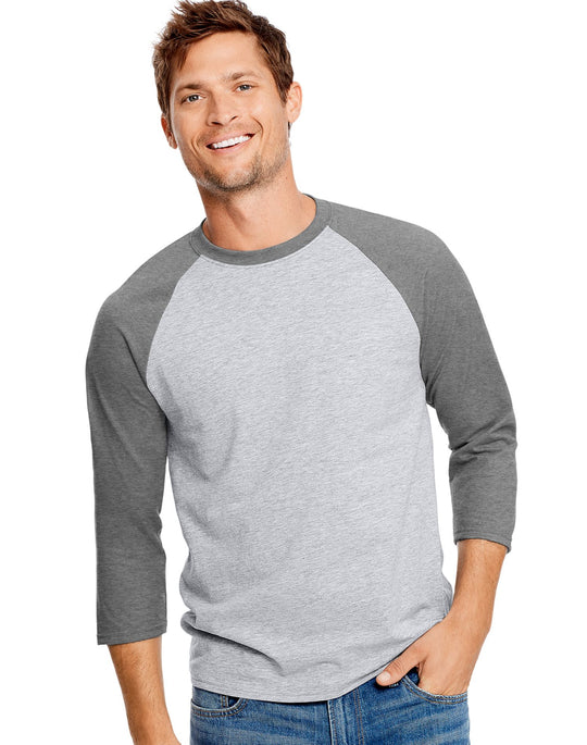 Hanes Unisex X-Temp Performance Baseball Tee