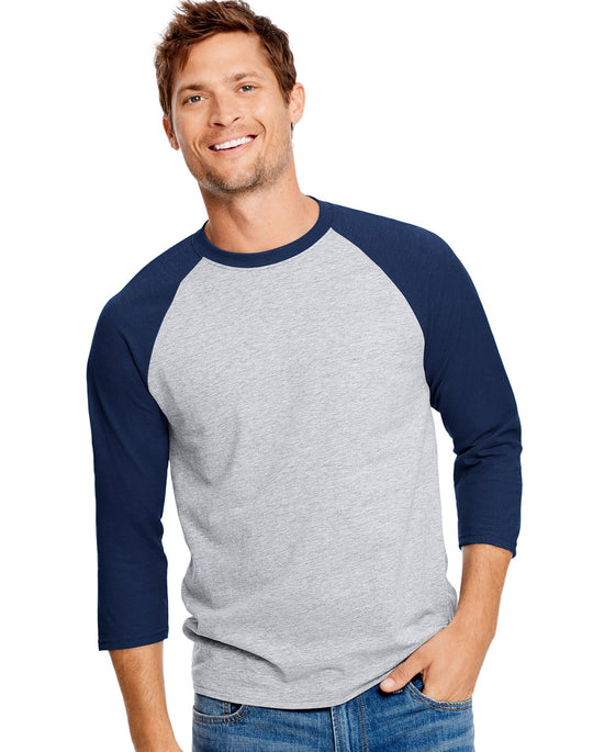 Hanes Unisex X-Temp Performance Baseball Tee