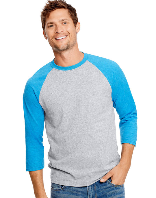 Hanes Unisex X-Temp Performance Baseball Tee