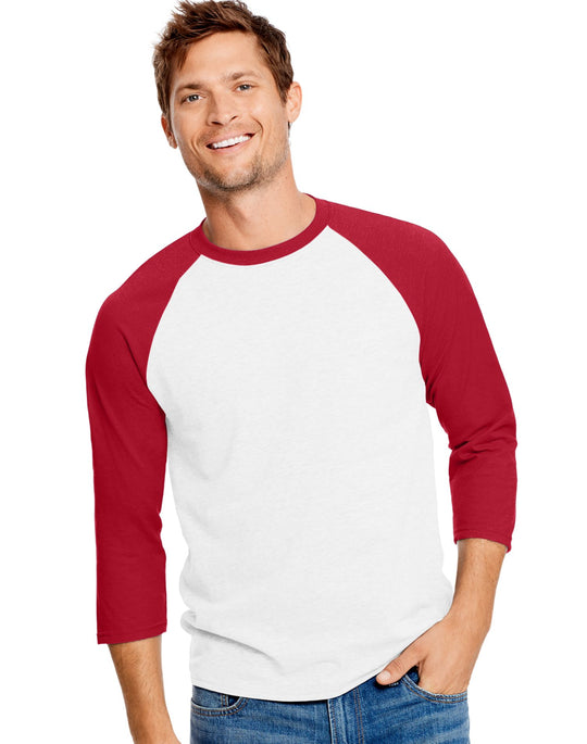 Hanes Unisex X-Temp Performance Baseball Tee