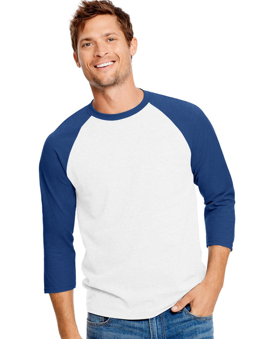 Hanes Unisex X-Temp Performance Baseball Tee