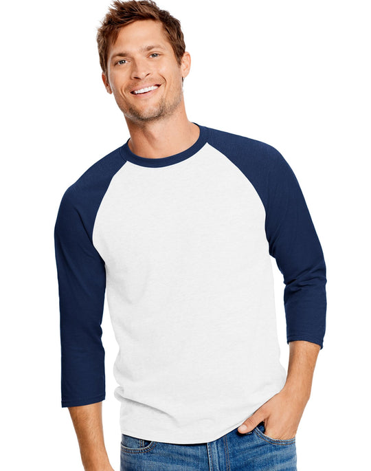 Hanes Unisex X-Temp Performance Baseball Tee