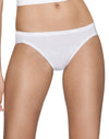 Hanes Womens Platinum 4-Pack Cotton Creations Bikini
