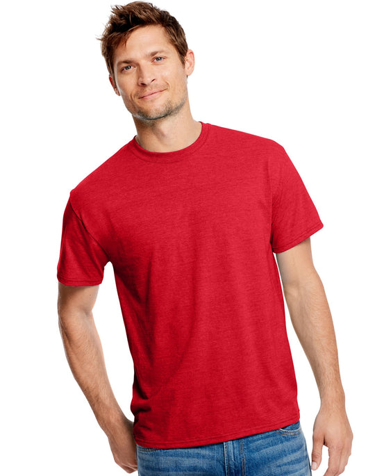 Hanes Men`s X-Temp Fresh IQ Tri-Blend Performance Tee