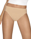 Hanes Womens Ultimate Comfort Cotton 5-Pack Hi-Cut Panties