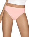 Hanes Womens Ultimate Comfort Cotton 5-Pack Hi-Cut Panties
