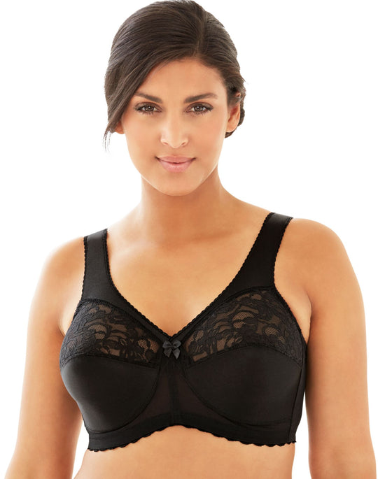 Glamorise Womens Magic Lift Full-Figure Wirefree Support Bra