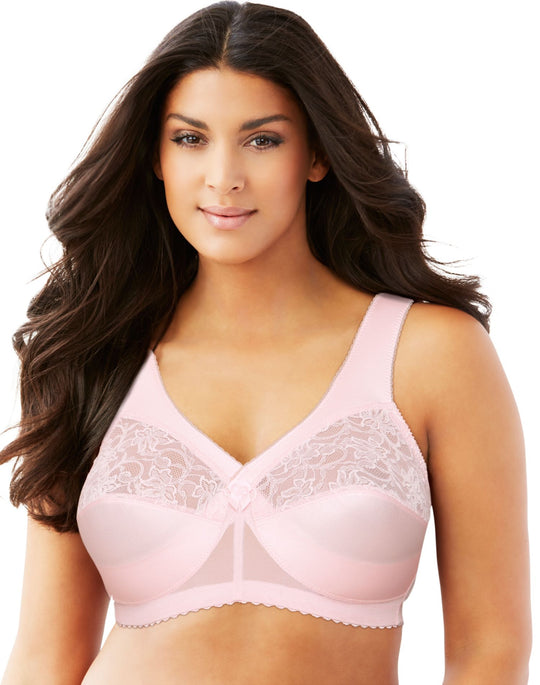 Glamorise Womens Magic Lift Full-Figure Wirefree Support Bra