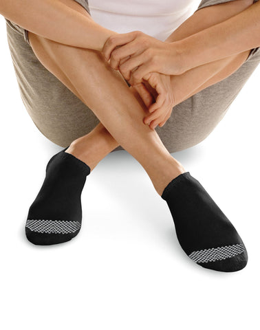 Hanes Womens Cool Comfort No Show Socks 6-Pack