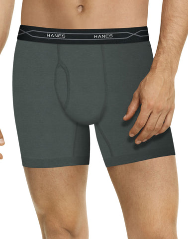 Hanes Mens Red Label X-Temp 6-Pack Fashion Boxer Briefs