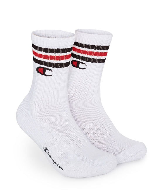 Champion Life Mens C Logo Crew Socks