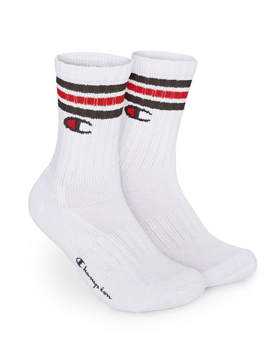 Champion Life Mens C Logo Crew Socks